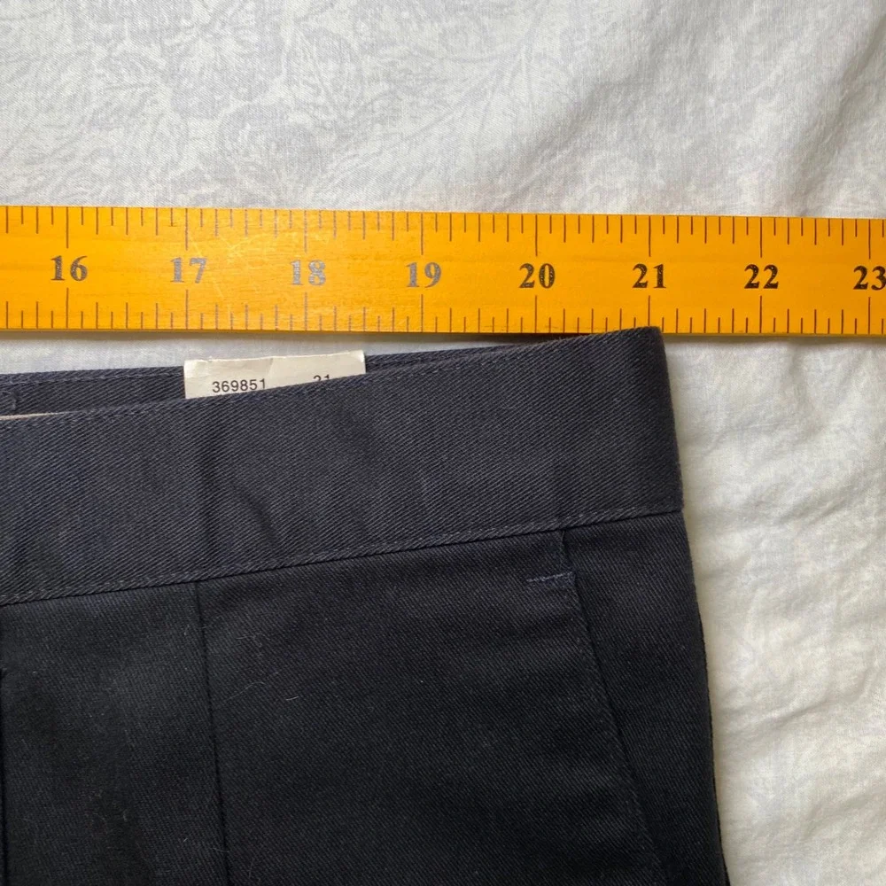 Dockers Pleated Loose Fit No Wrinkle Khaki Pants Black 42x32 NWT